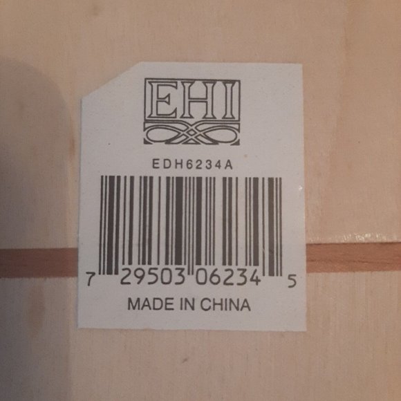 6" Tall Unfinished Wooden Buffet for Dollhouse Dining Room Cabinet Cupboard - Picture 8 of 8